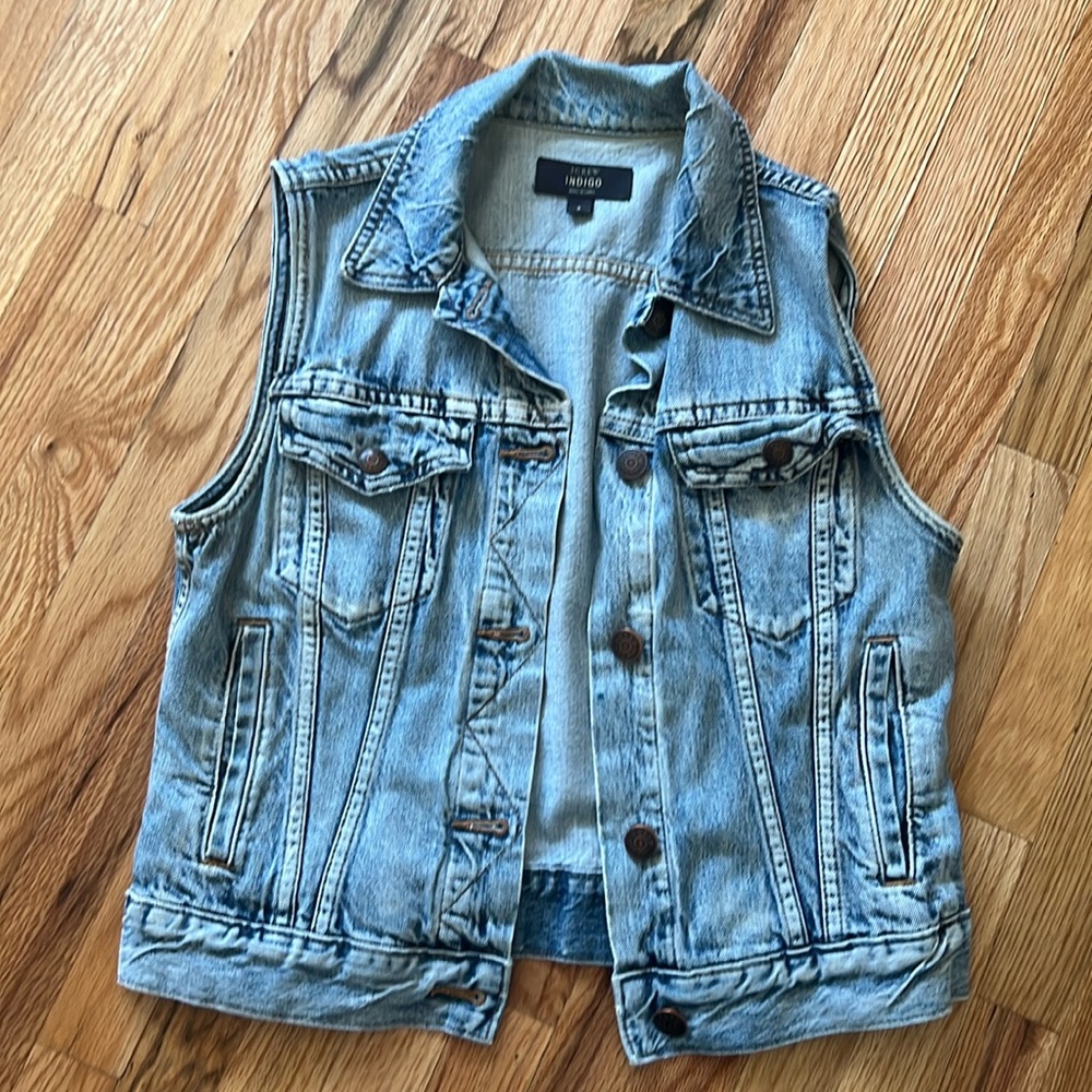 Jcrew Denim Vest